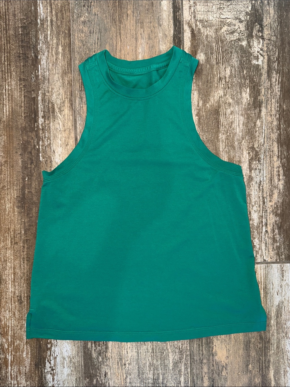 lululemon athletica Kelly Green Women's Racerback Tank Top-Size 2
